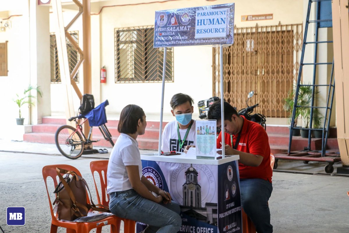 Manila Bulletin News on Twitter "LOOK Job seekers apply to companies