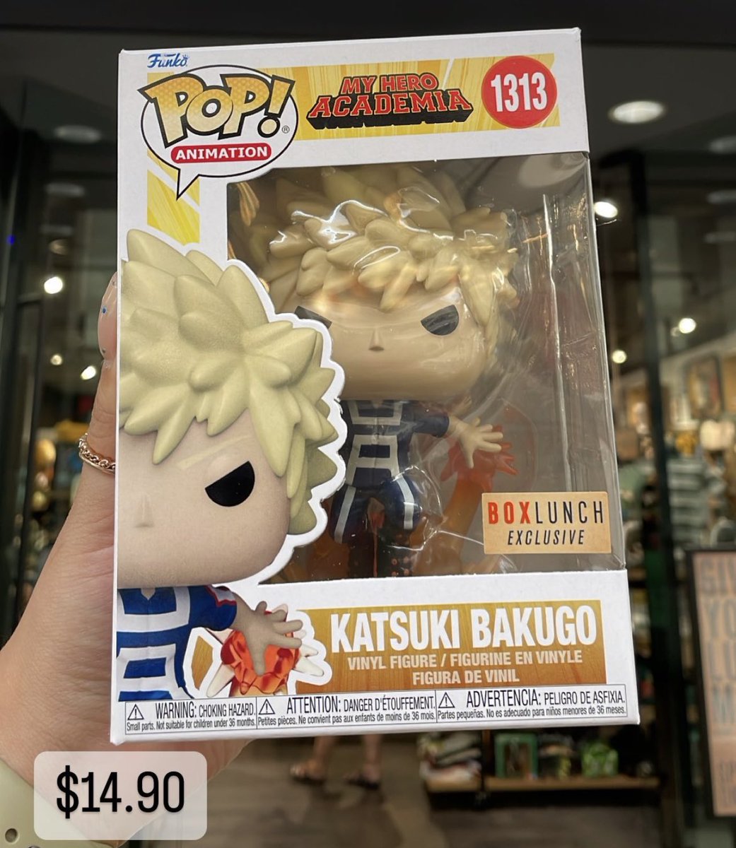 DisTrackers on Twitter "BoxLunch exclusive Katsuki Bakugo is hitting