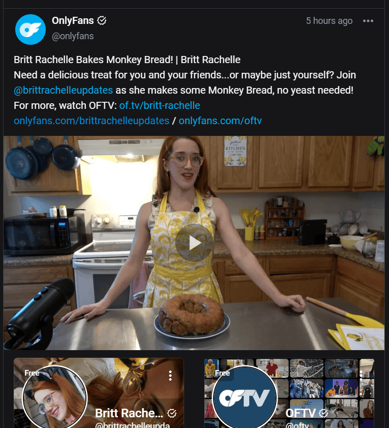 Britt Rachelle on Twitter: "Thanks so much for the feature @OnlyFans!"