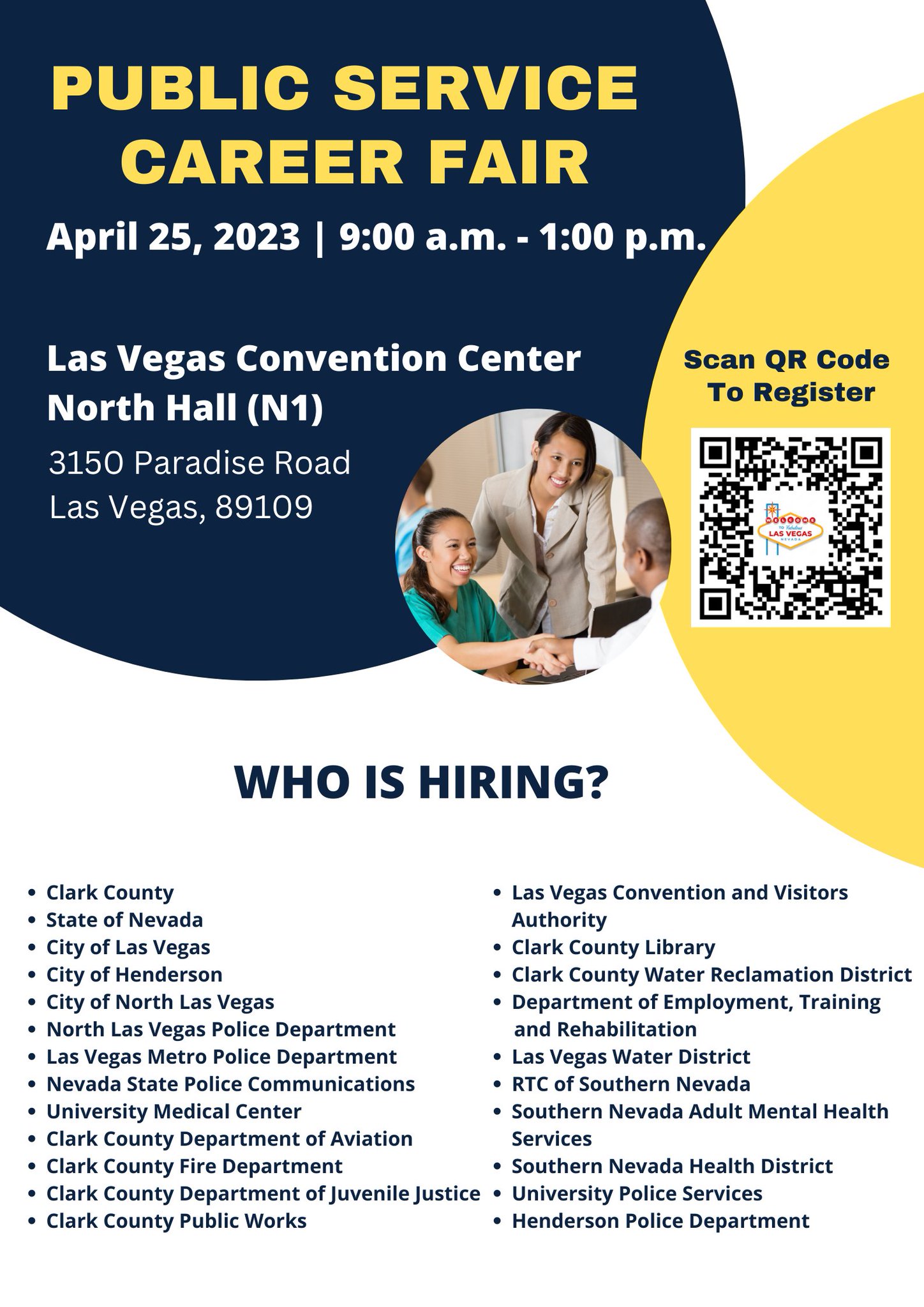 Clark County Nevada on Twitter "JobAlert The ClarkCounty Public Service Job Fair kicks off