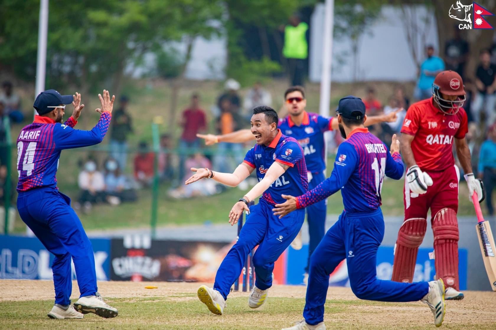 Routine Of Nepal Banda On Twitter Top Of The Group Nepal Wins The