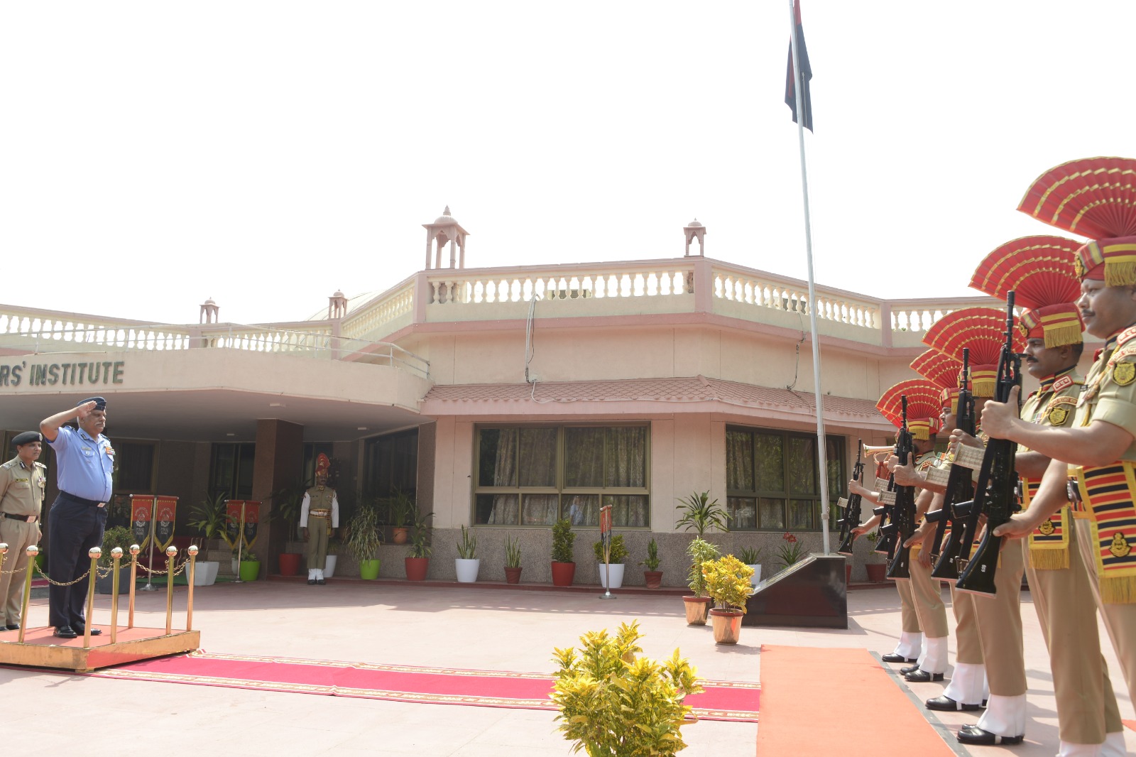 BSF GUJARAT on Twitter "On 27/04/2023, Air Marshal Vikram Singh, AVSM