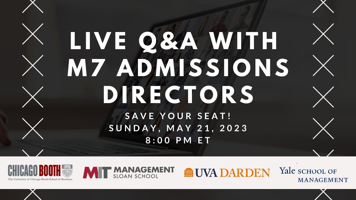 Poets&Quants on Twitter "SAVE YOUR SEAT! Live Q&A with from