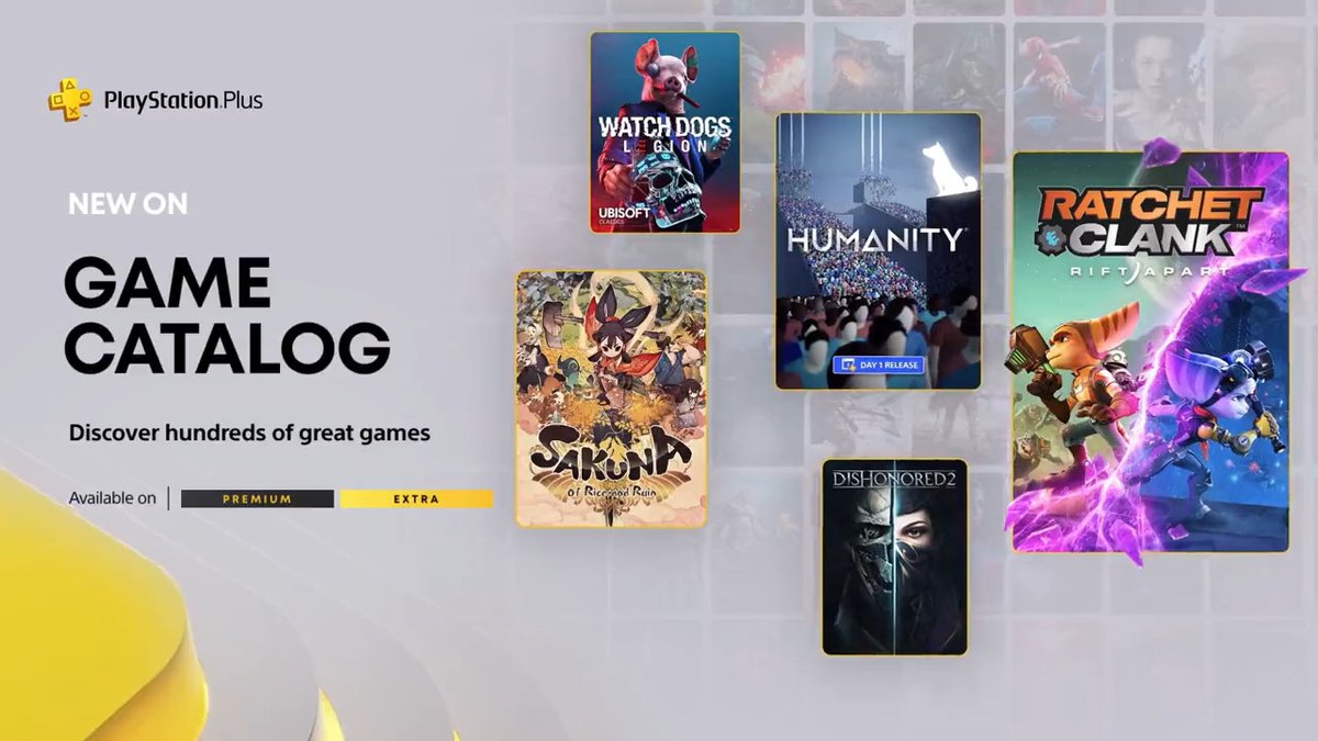 PlayStation on Twitter "New PlayStation Plus Game Catalog and Classics