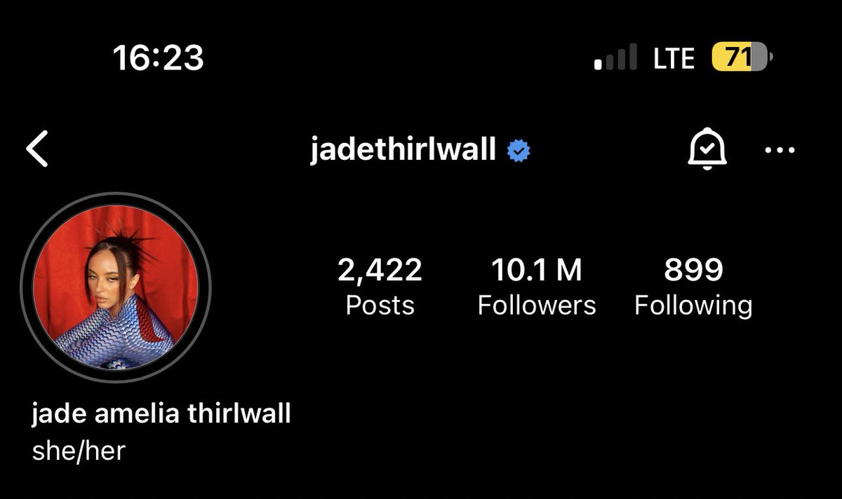 pre 🤎 on Twitter "hold up, since when did jade get 10.1M followers?!!"
