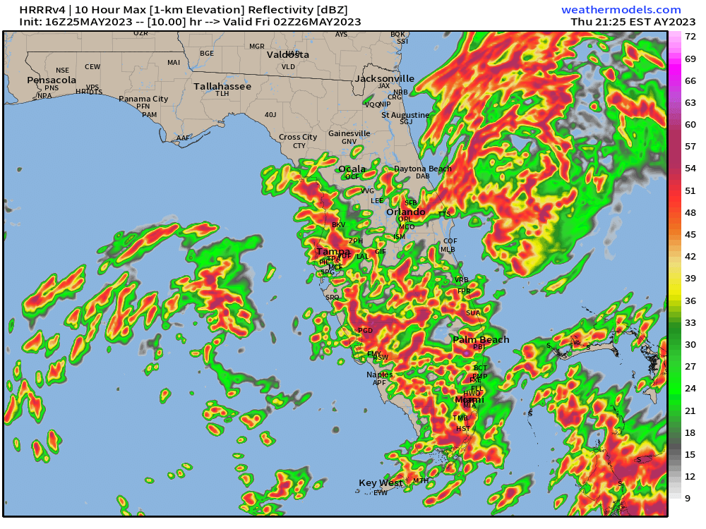Mike's Weather Page on Twitter "Future Florida radar for the rest of
