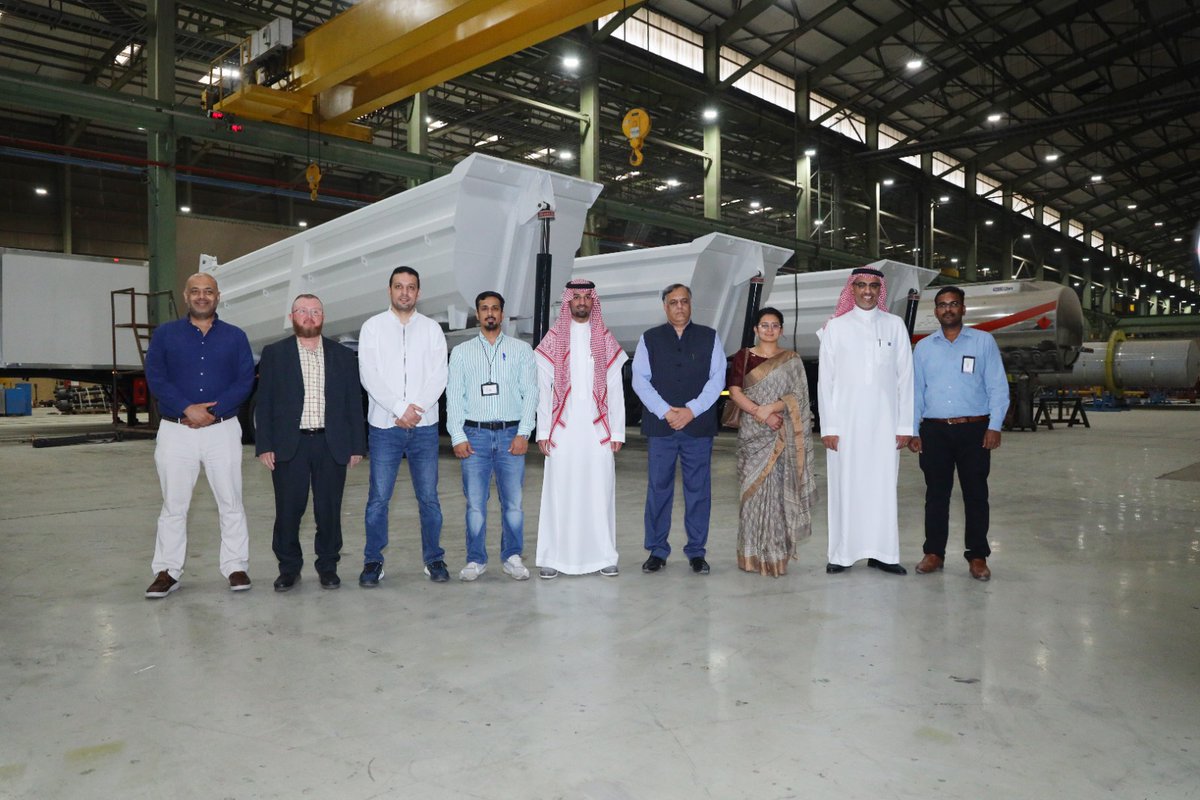 India in Saudi Arabia on Twitter "Ambassador Dr Suhel Khan visited Almajdouie Metal Factory in