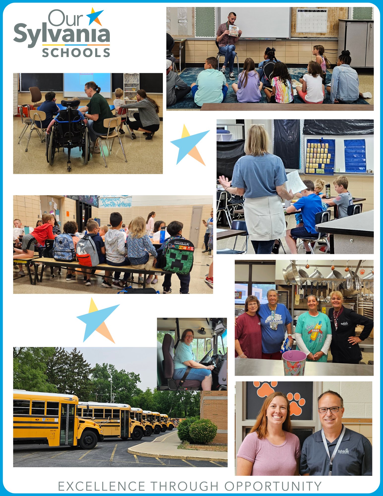 Sylvania Schools on Twitter "Students were excited to meet each other