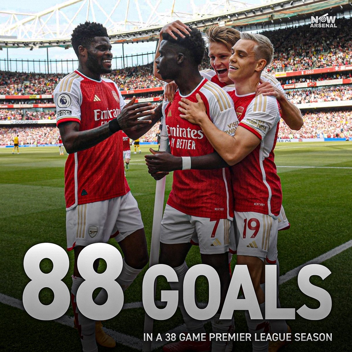 now.arsenal on Twitter "NEW RECORD SET Arsenal set a new club record