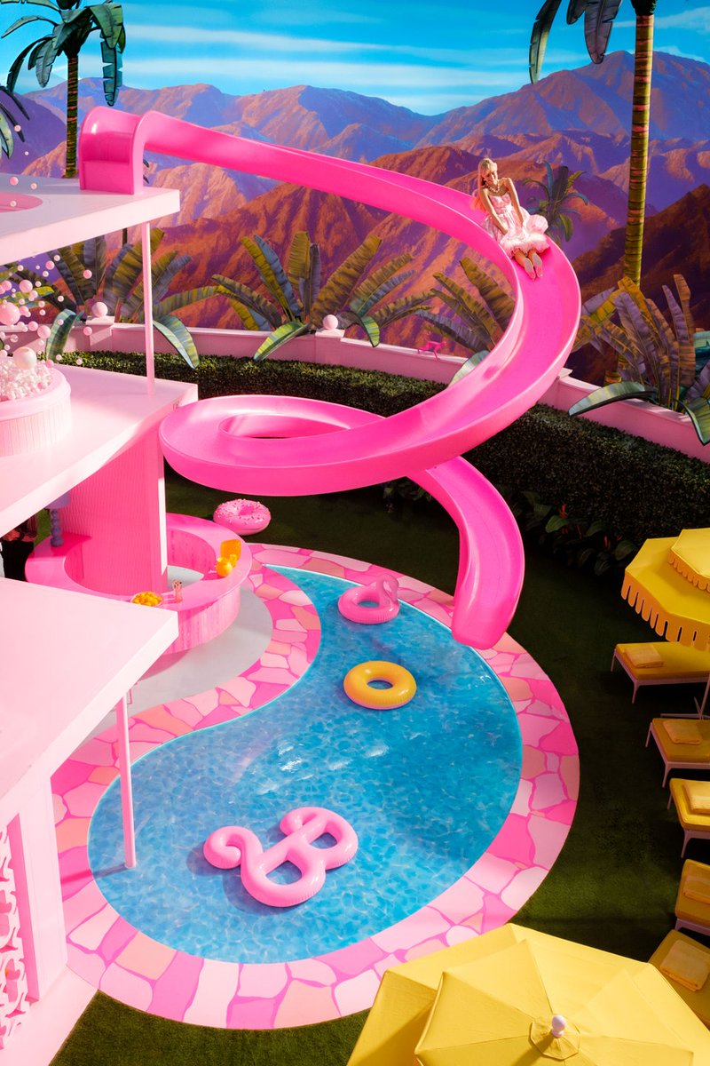 roo ˚.♡ on Twitter "'Barbie' movie set designed by sarah greenwood & katie spencer, inspired by