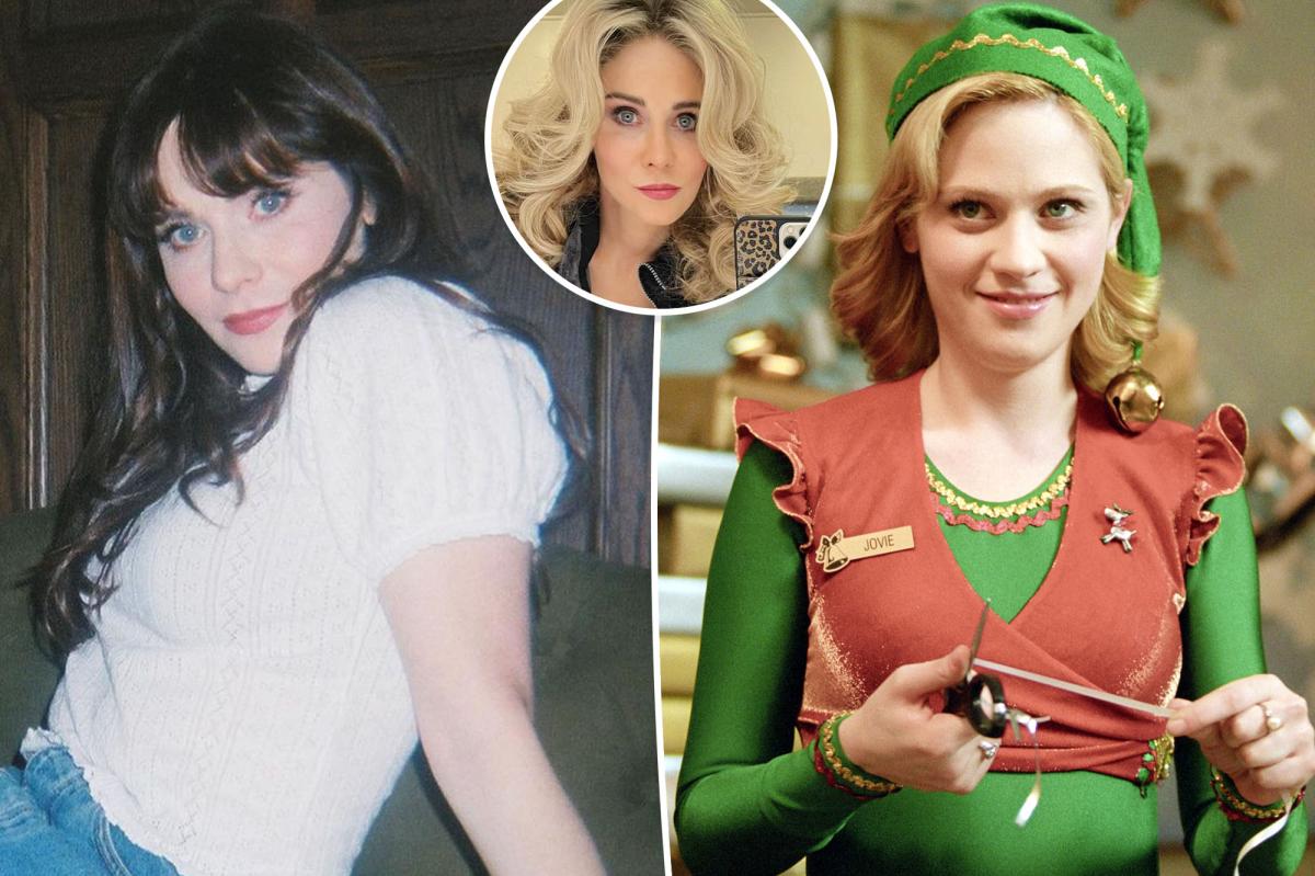 Page Six on Twitter "Zooey Deschanel debuts blond hair — without