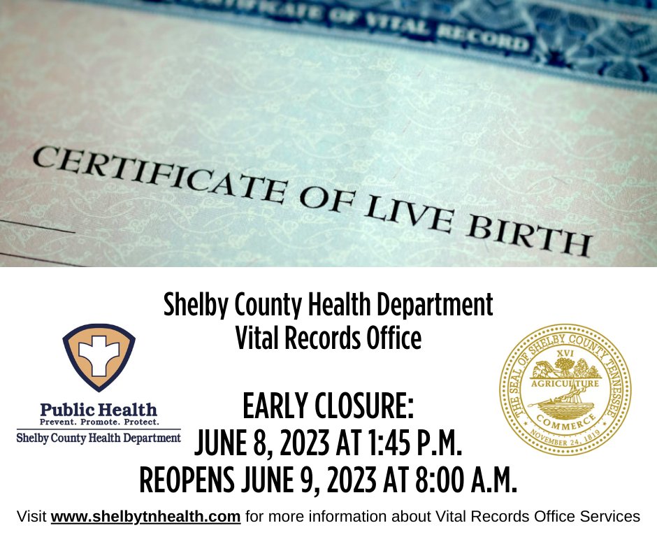 Shelby County Health on Twitter "The Shelby County Health Department
