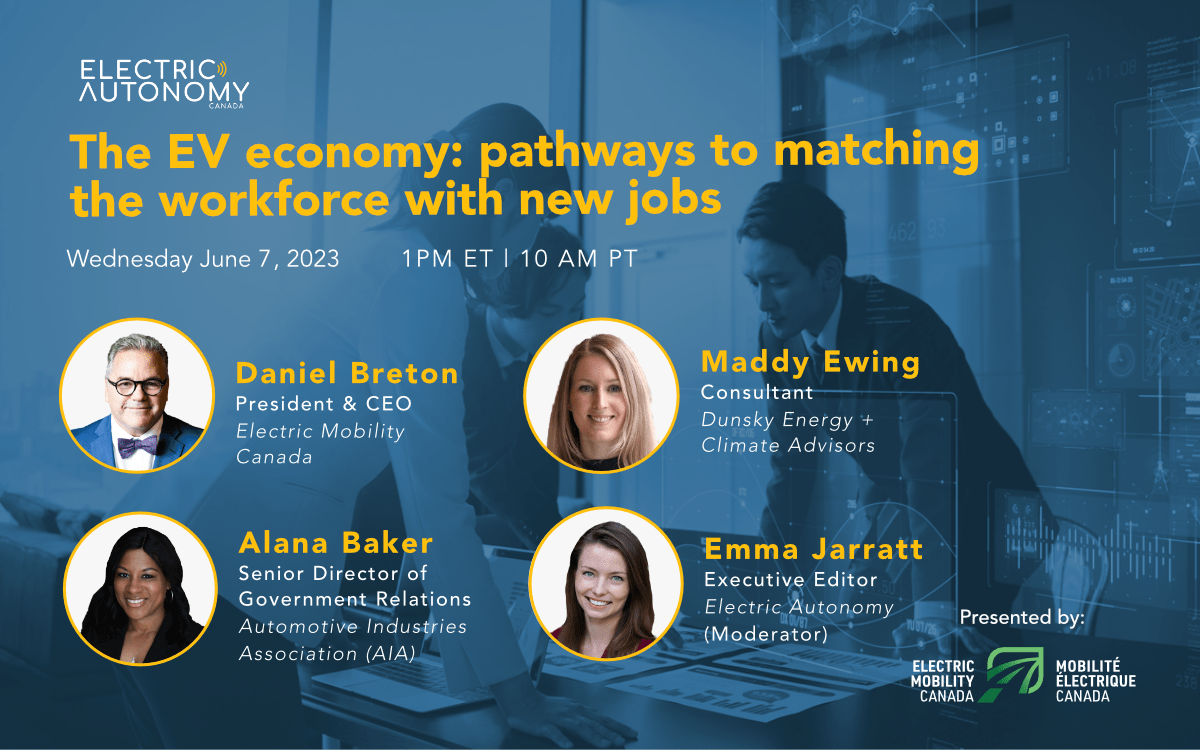 Electric Autonomy on Twitter "Don't miss our webinar TODAY at 1 PM ET