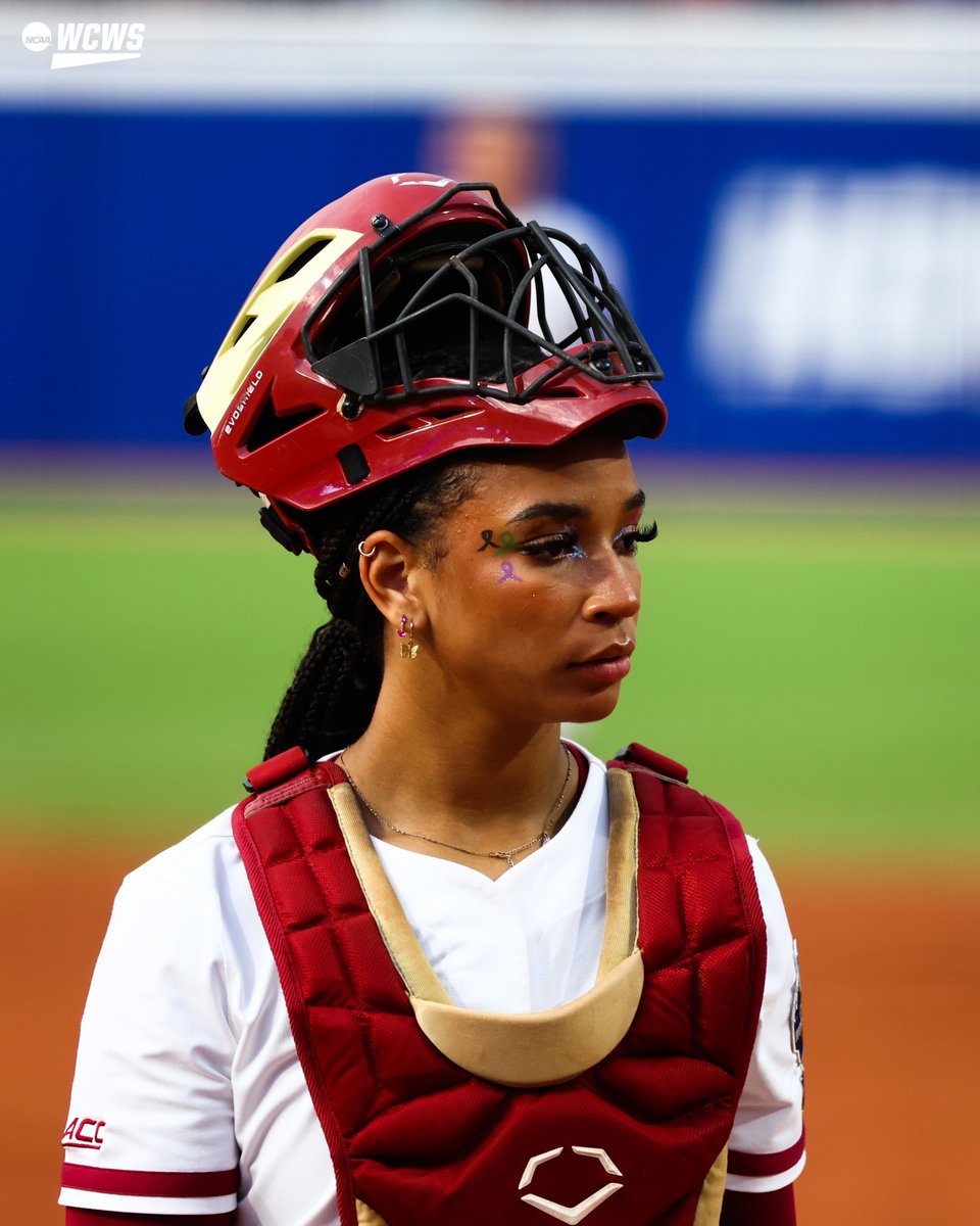 NCAA Softball on Twitter "Eye look of the day Fight 🎗️ ️ mje_51 