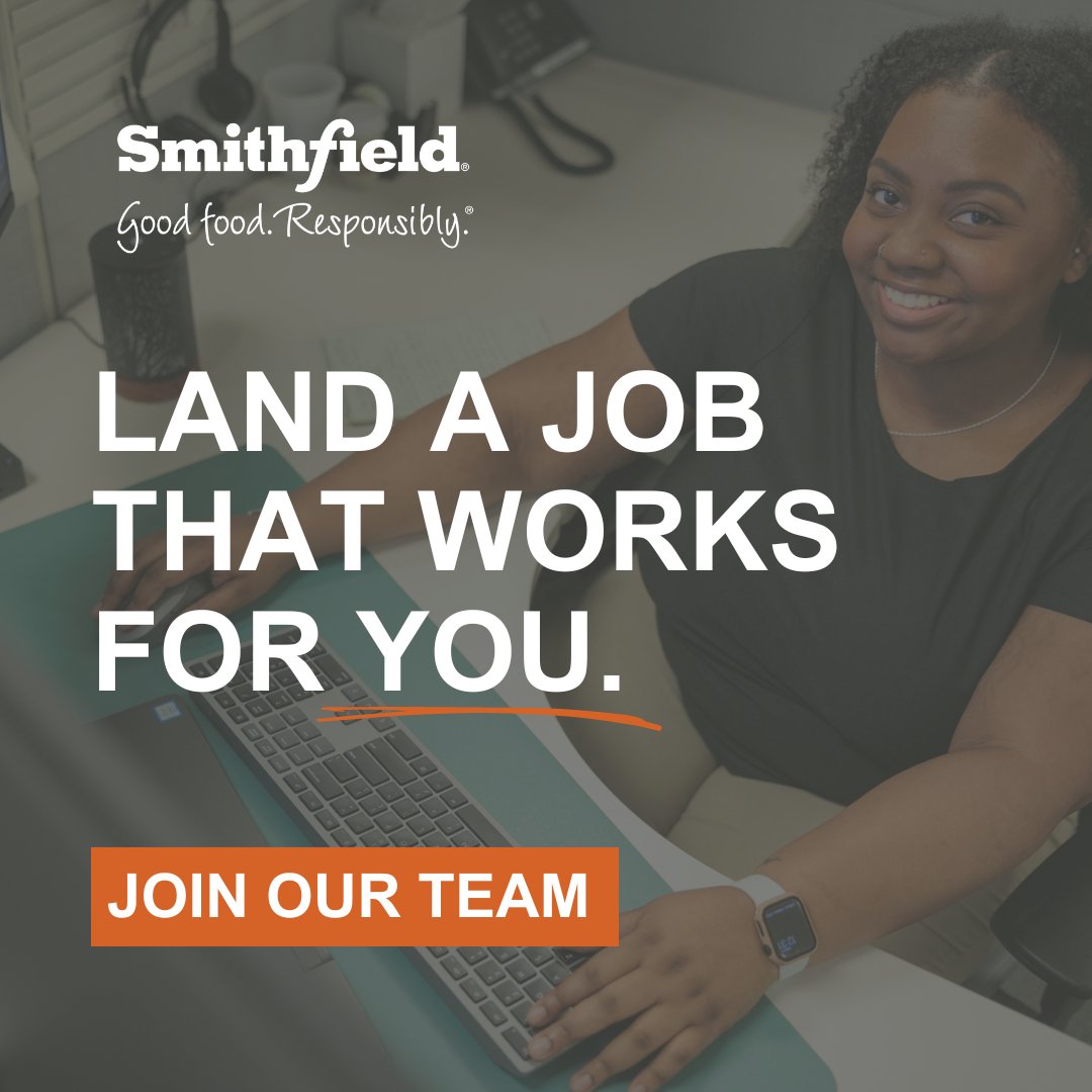 Smithfield Foods on Twitter "Good pay, good benefits, good people