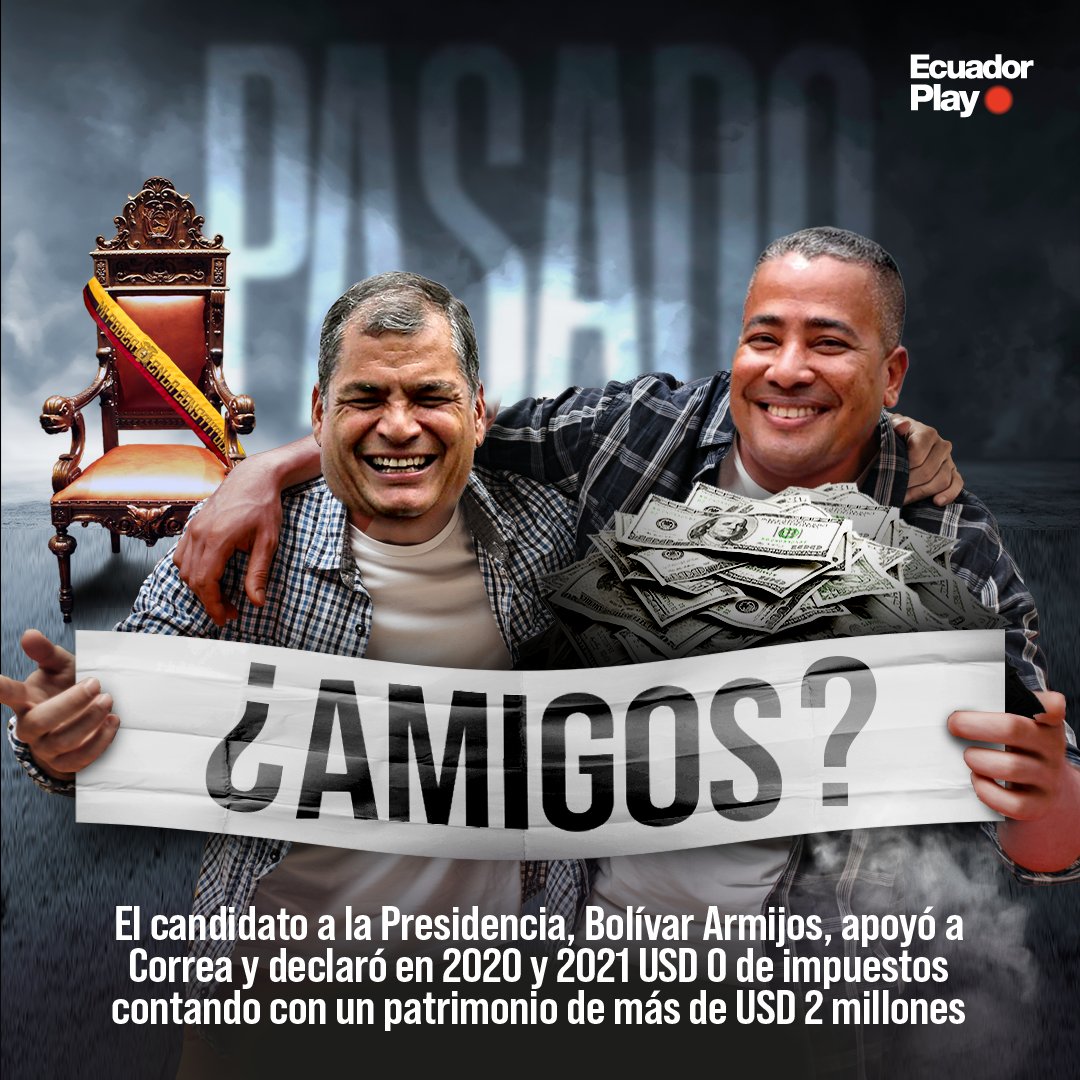 Ecuadorplay on Twitter "Humilde patrimonio de 2 milloncitos. 💰 Bolívar