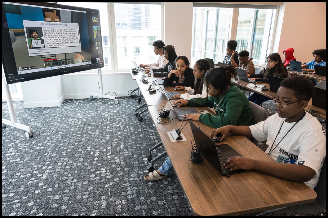 NASA HQ PHOTO on Twitter ".Microsoft hosted a Space Education Day in