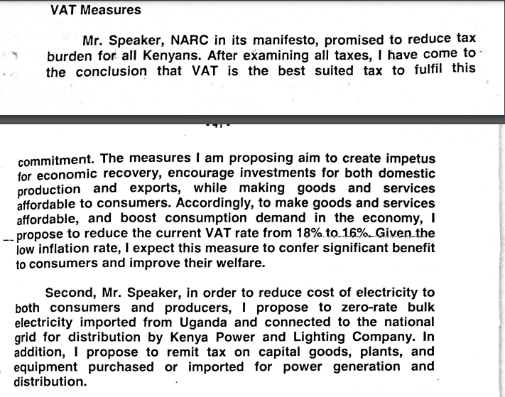 184 MPs have endorsed the adoption of Clause 28 in Finance Bill 2023