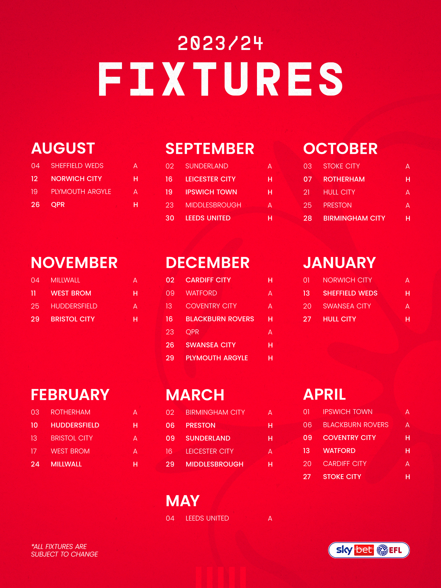 Southampton FC on X "Our 2023/24 fixtures are here! ๐ ๐ EFLFixtureReleaseDay https//t.co/EuzDK9GtPB" / X Southampton FC on X "Our 2023/24 fixtures are here! ๐ ๐ EFLFixtureReleaseDay https//t.co/EuzDK9GtPB" / X