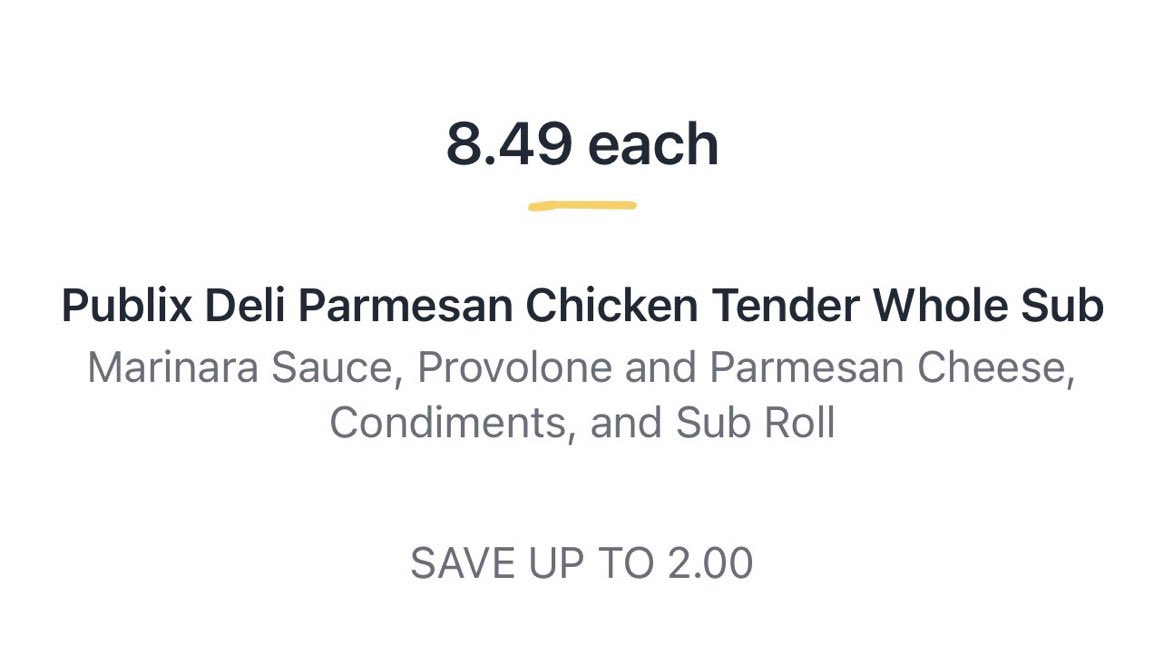 Are Publix Chicken Tender Subs On Sale? on Twitter "Yes! 🚨 Publix