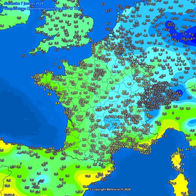 Relevés météo quotidiens de Angers Chaumontd'Anjou Marcé Météo60