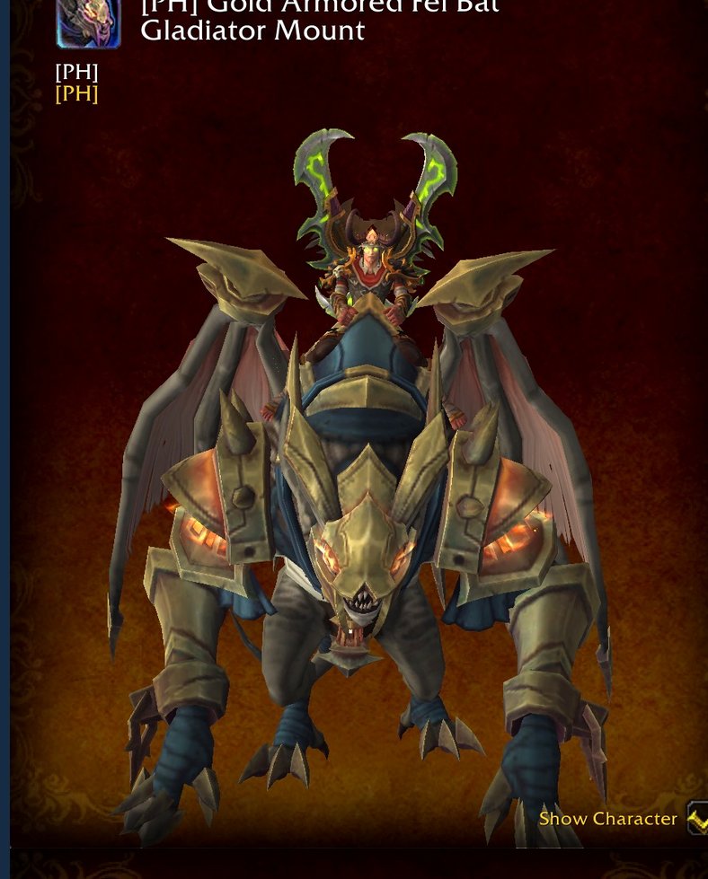 Zenlyn on X: &ldquo;the war within gladiator mount >:D ? https://t.co 