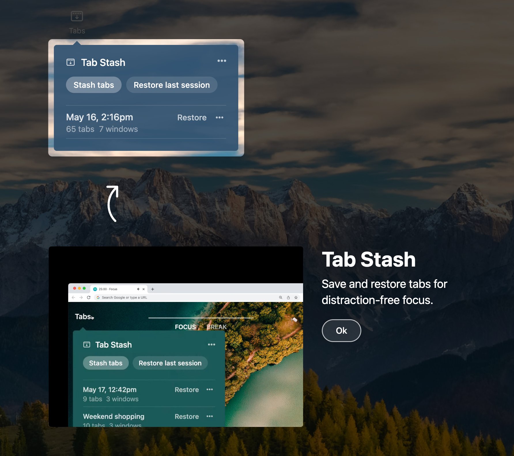 Momentum on X: &ldquo;Why Tab Stash is the Real MVP:⁠ ⁠ • No more tab 