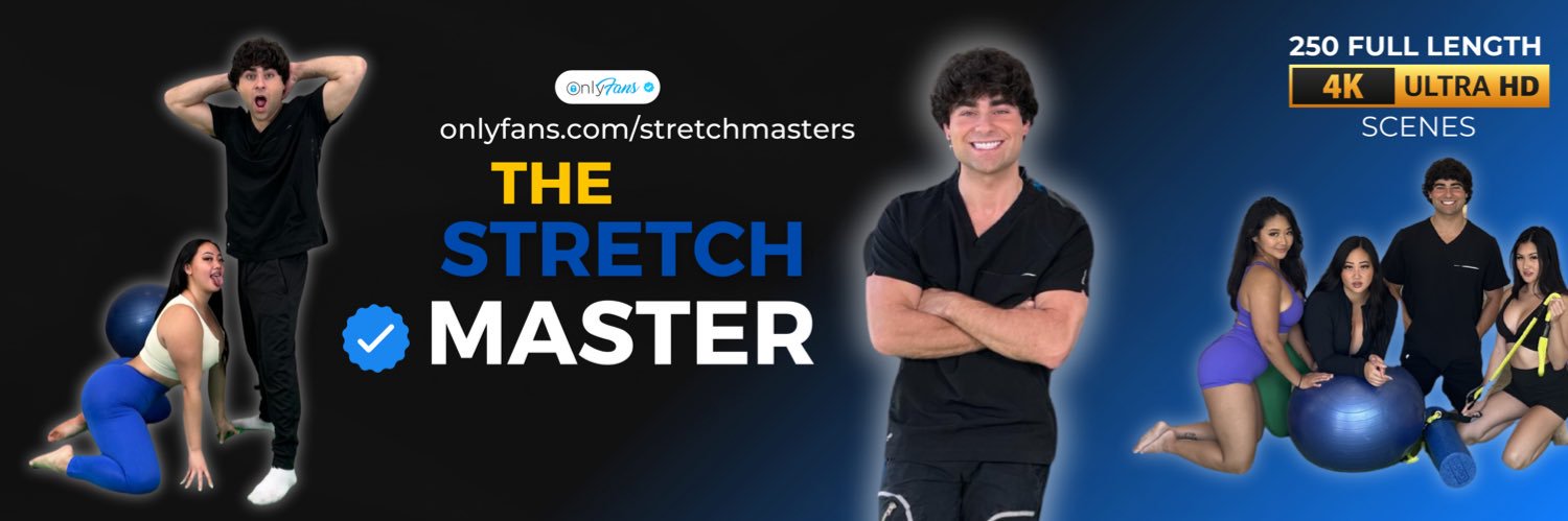 The Stretch Master 👨‍⚕️(@stretchdocter ): #1 SEX SHOW ON TWITTER 250