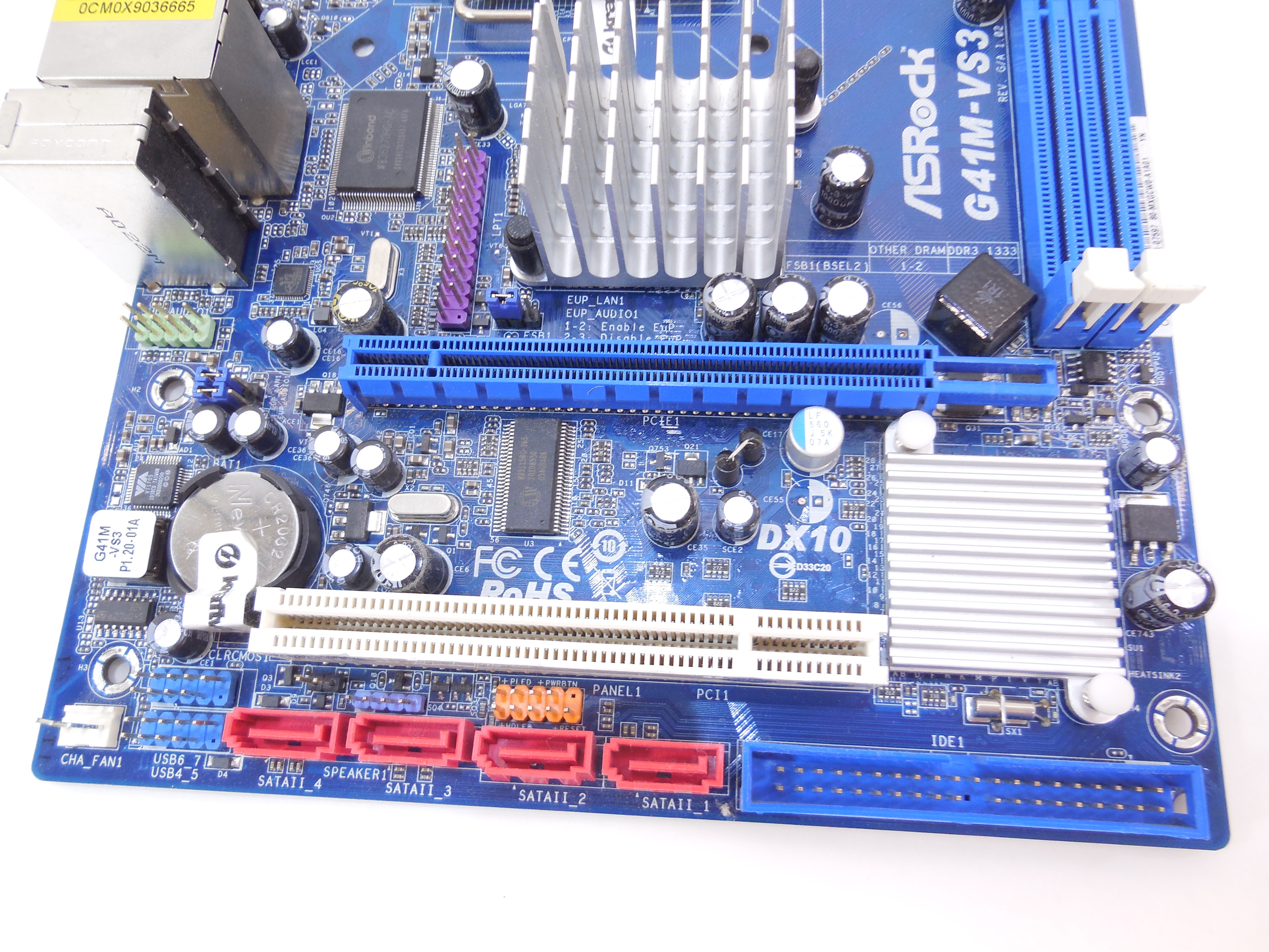 Мат. плата MB ASRock G41MVS3 /Socket 775