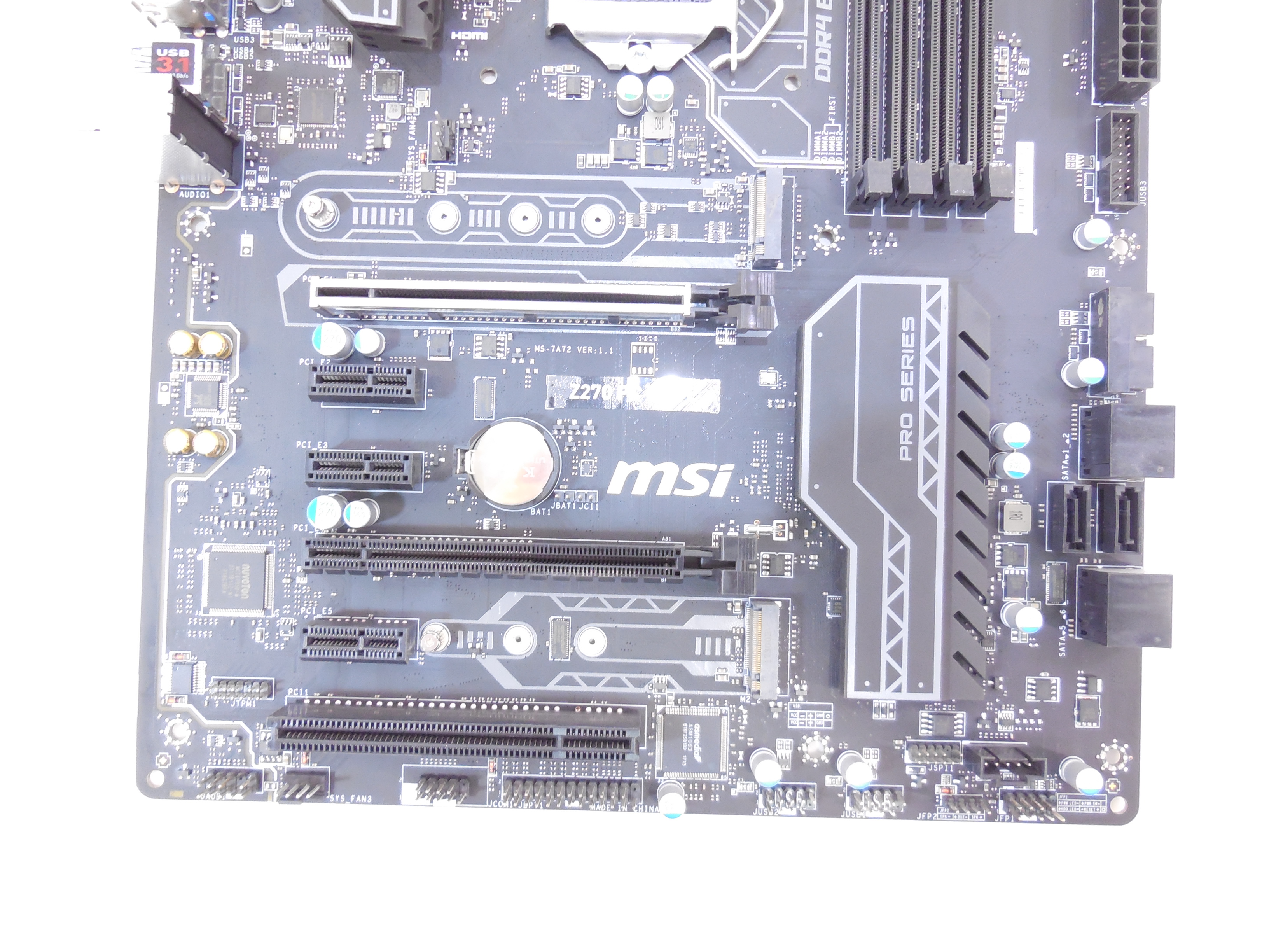 Материнская плата MSI Z270 PC MATE