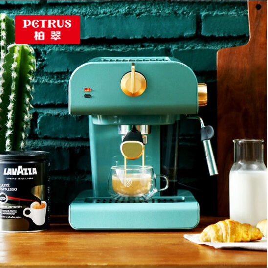 Buy Petrus coffee machine home Italian semiautomatic 20bar pump