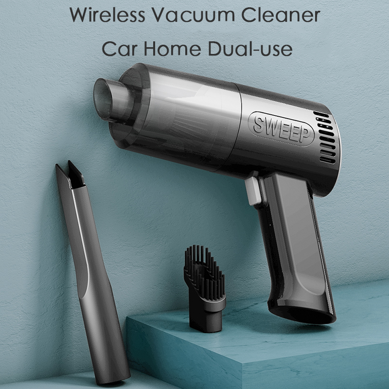 Buy Wireless vacuum cleaner Car home dualuse 9000Pa 1200W power long