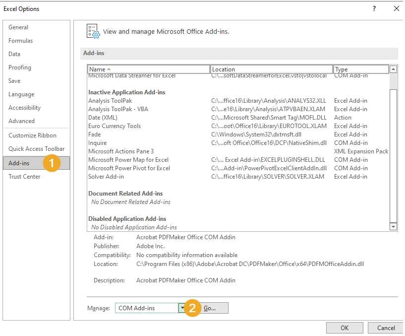 3. Data Logging Excel — PCMicrobitExtension