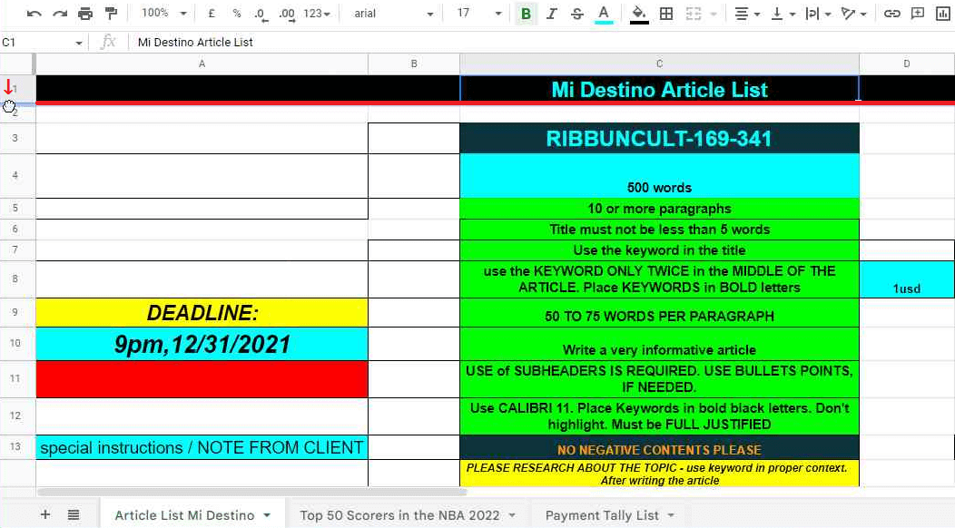 How to Create a Header in Google Sheets?