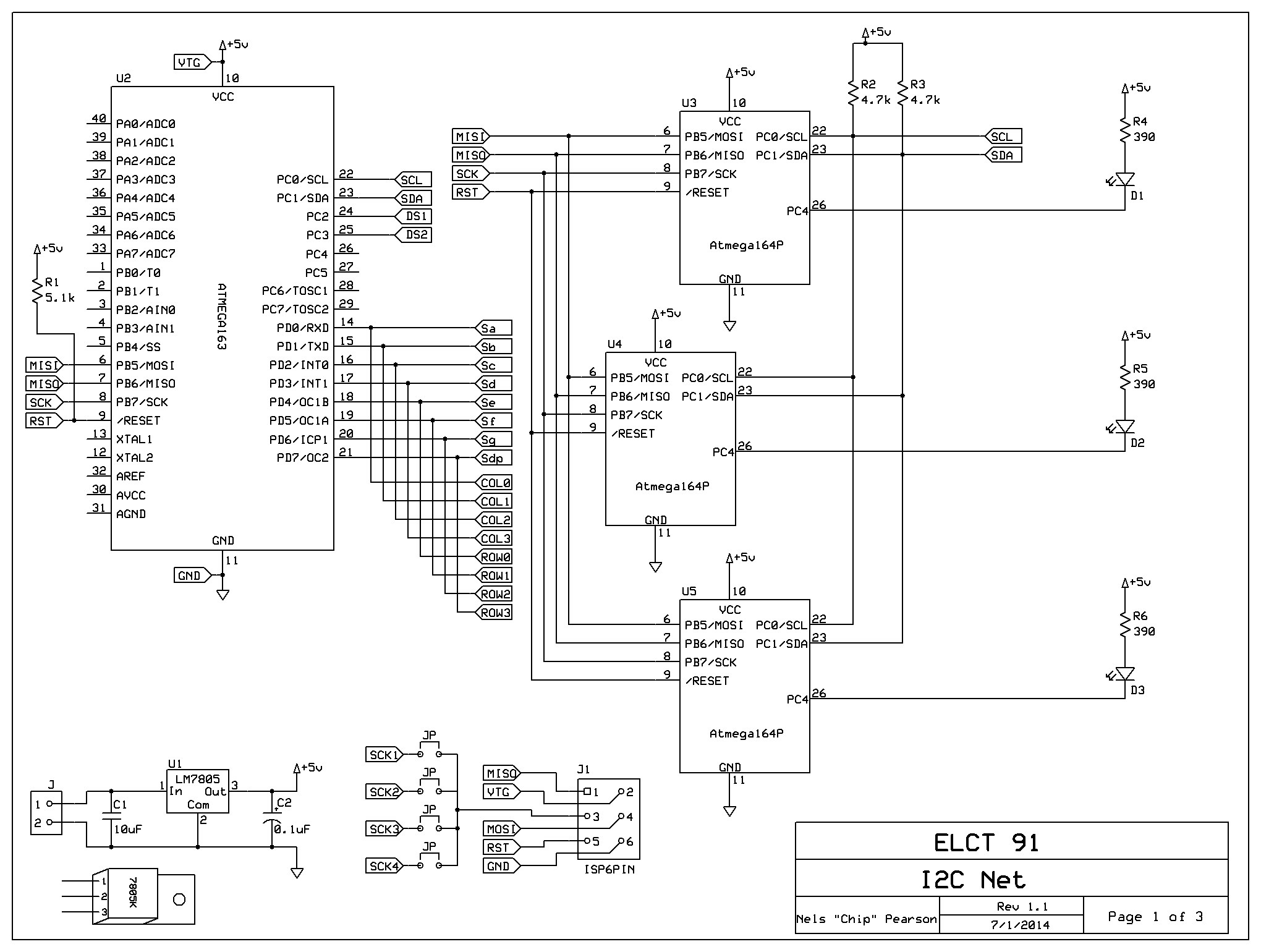 I2C Demo Board