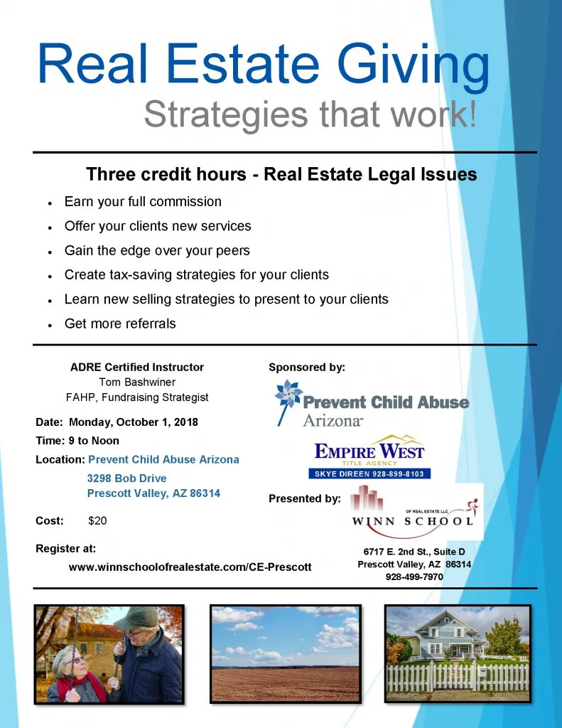 Real Estate Giving Strategies That Work Prevent Child Abuse Arizona