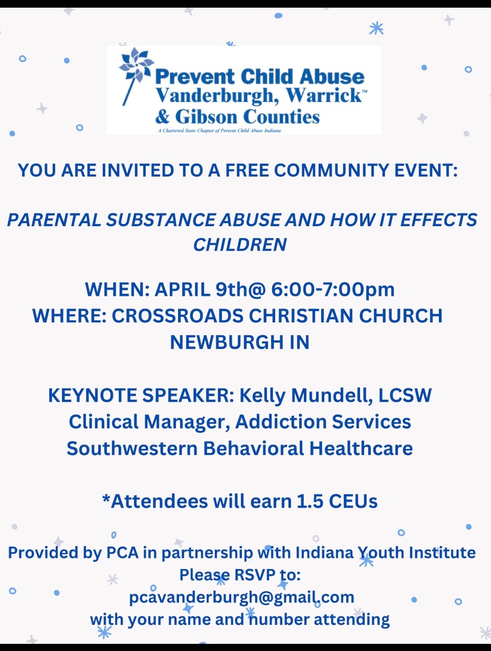 Speaker on "Parental Substance Abuse and How it Effects Children(05)