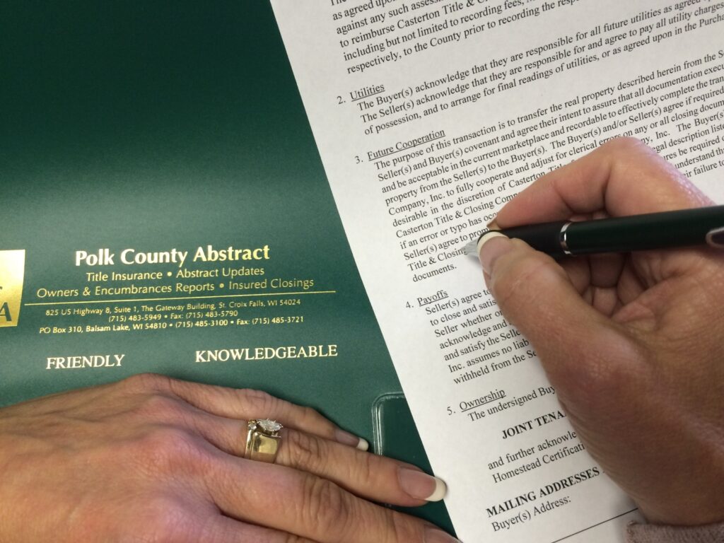 Services Polk County Abstract & Title Services