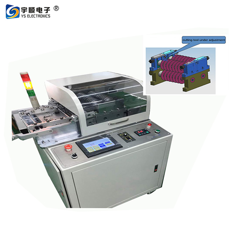 Automatic PCB Cutting Machine Cutting PCB With Large LCD Control