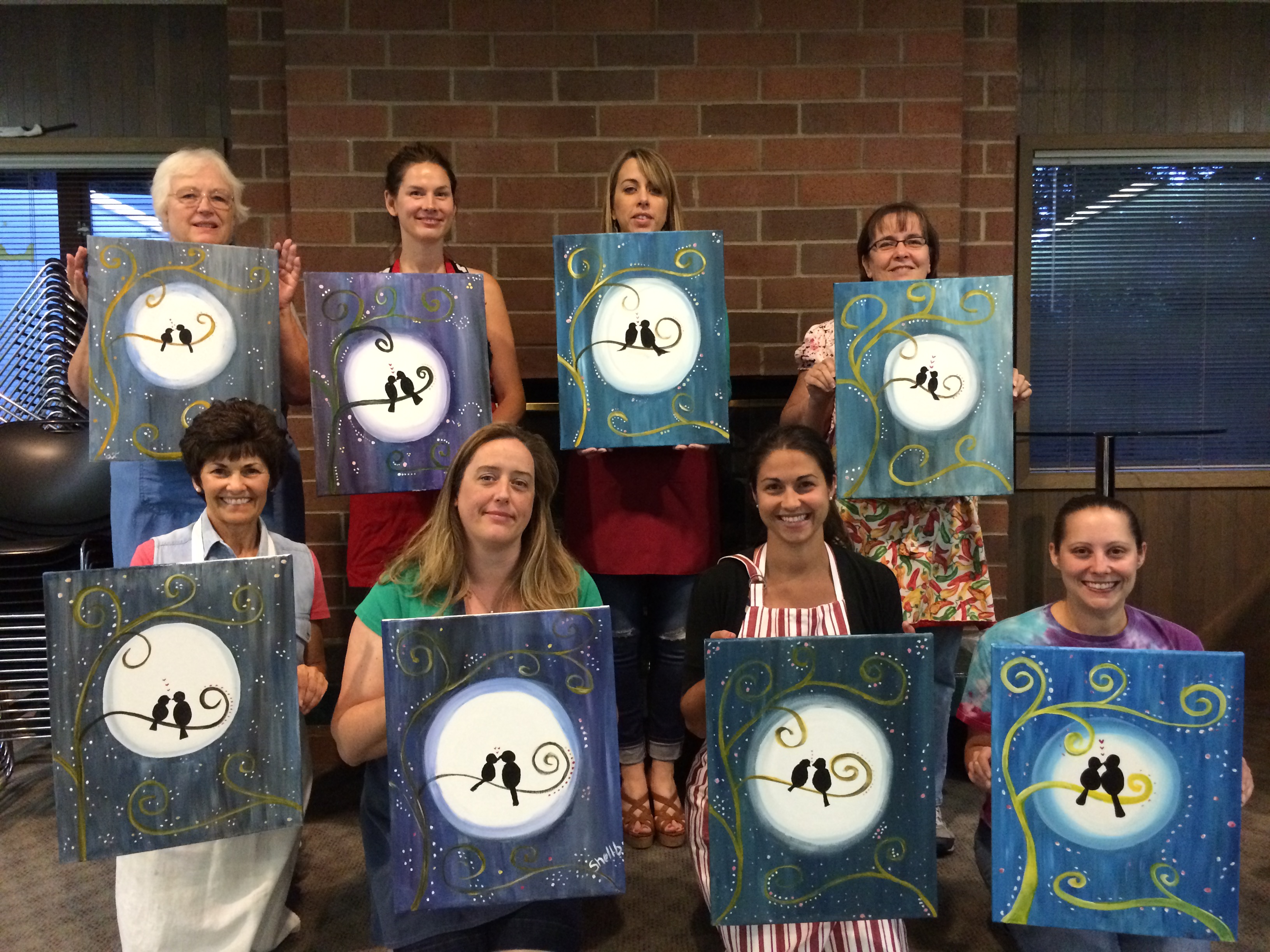 Painting with a Twist in Panama City Beach Painting Parties