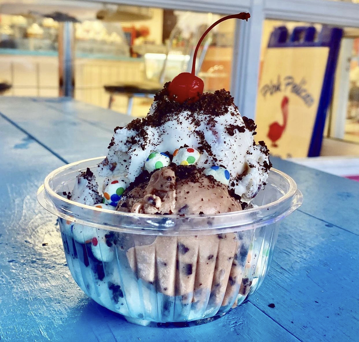 Pink Pelican Ice Cream Bar Panama City Beach Direct