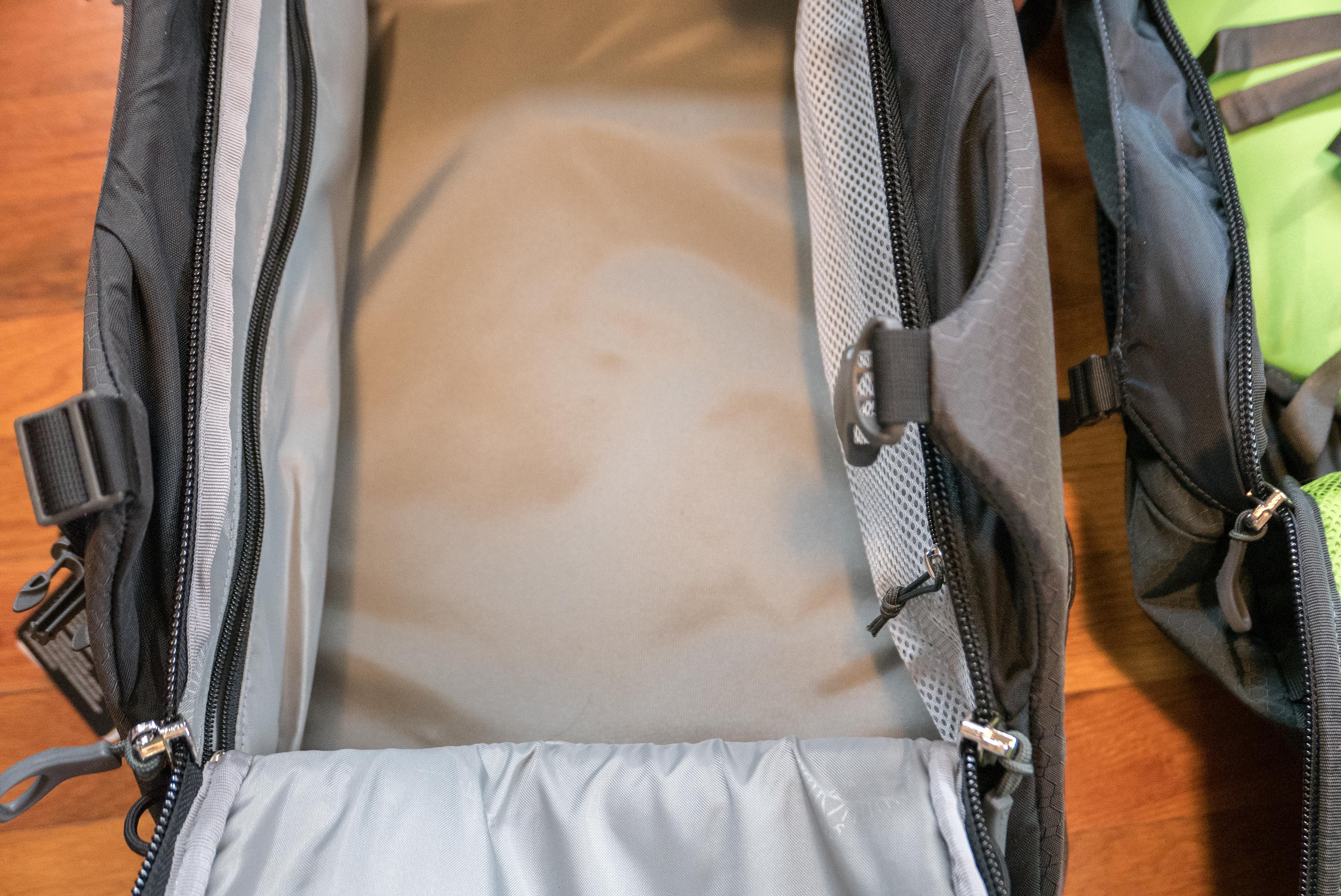 Osprey Porter 46 vs Farpoint 40 Side by Side Photo Comparison PCB