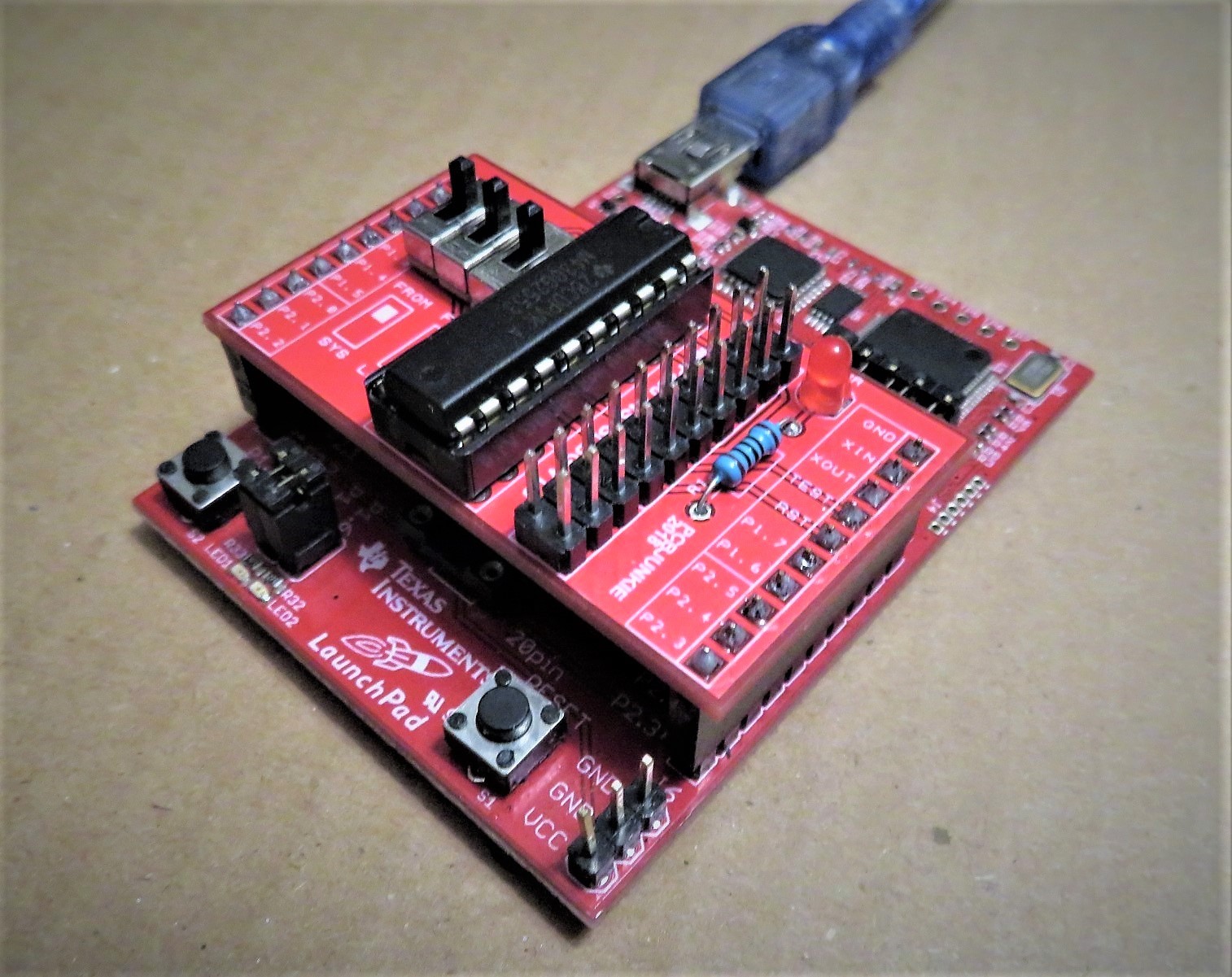 MSP430 In System Debugger – pcbjunkie.net