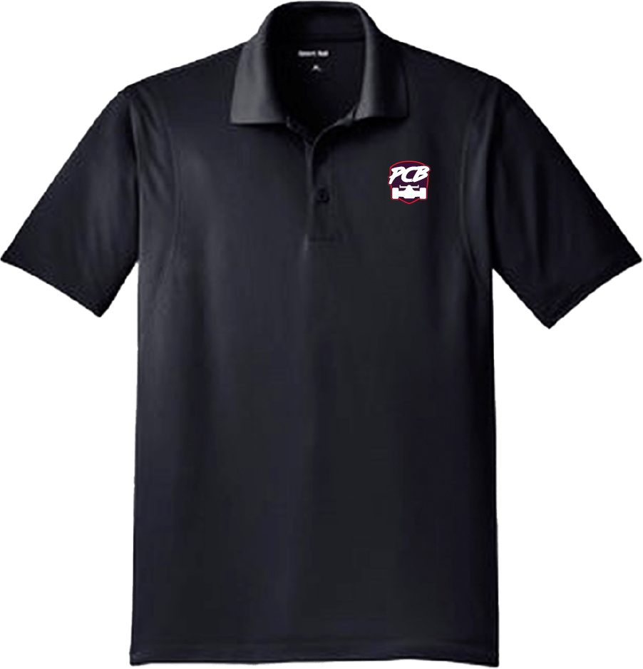 PCB Motorsports Men’s Polo Shirt with Shield Logo