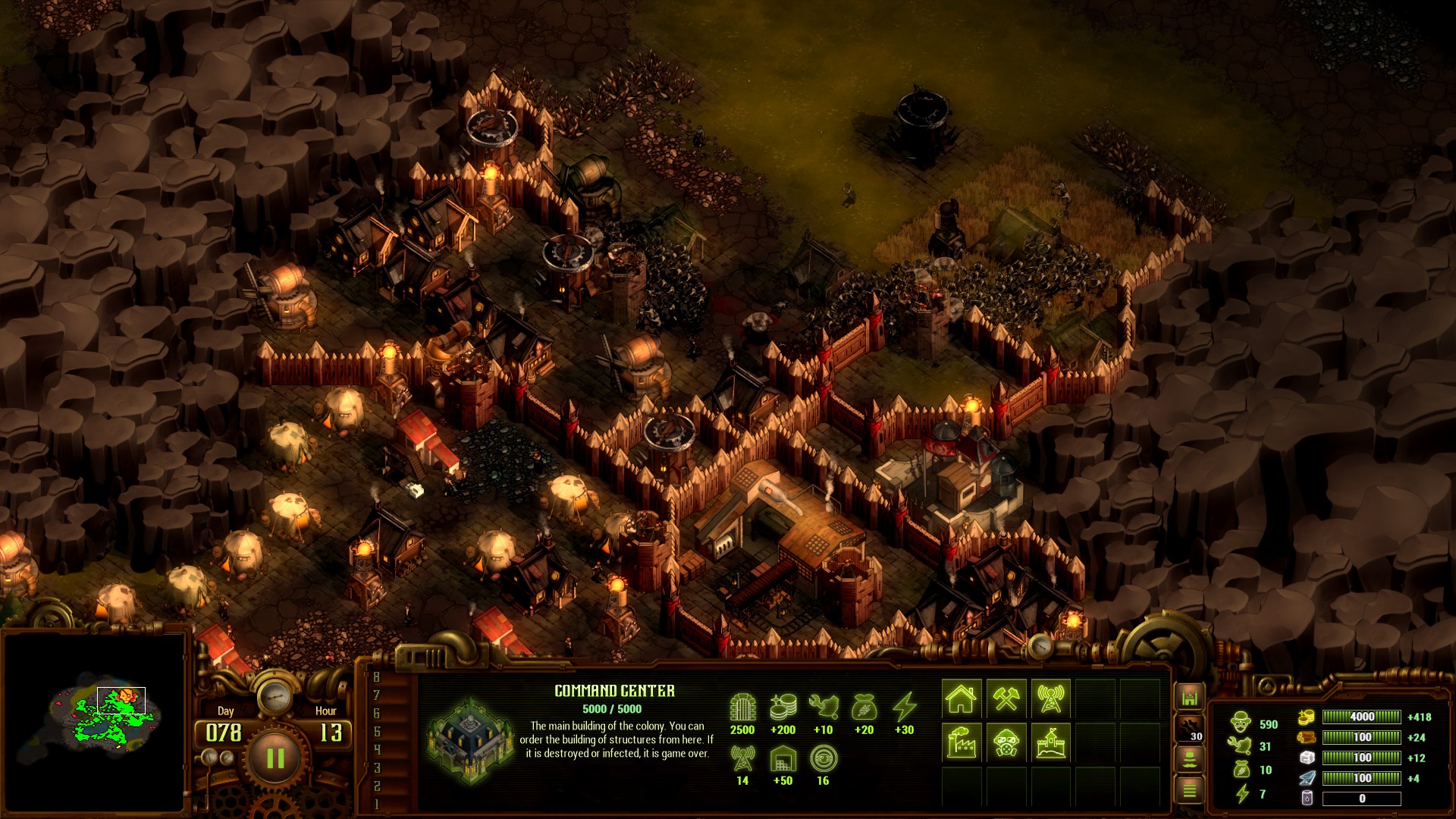 They Are Billions Review, The Tower Defense RTS With Zombies PC