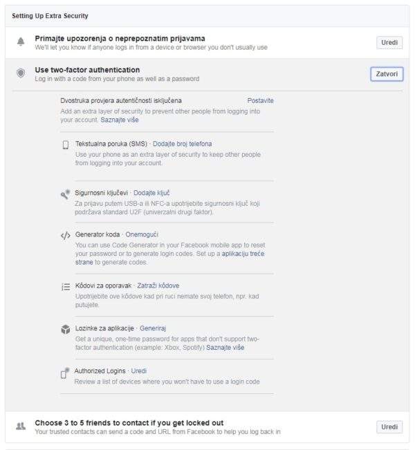 Novi portal za prijavu i registraciju na Facebook računu 2022/2023