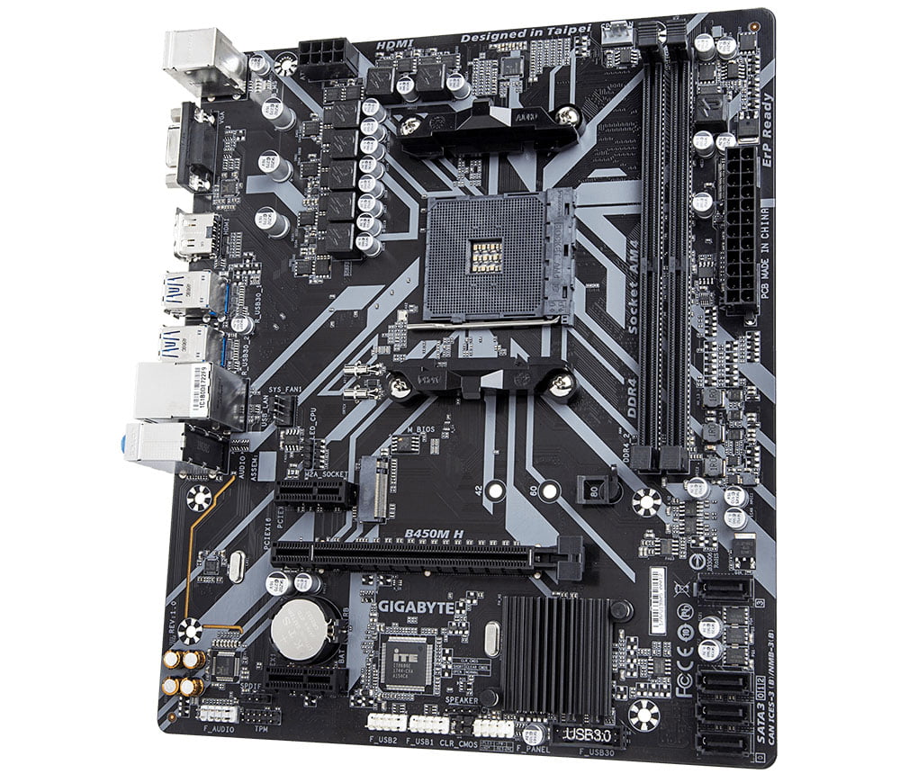 AMD B450 Ultra Durable Motherboard B450M Amman Jordan pccircle