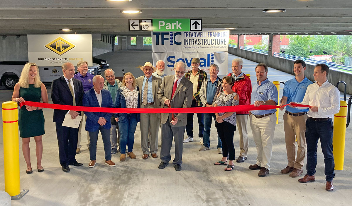 New Biddeford Parking Garage Open to Public PC Construction