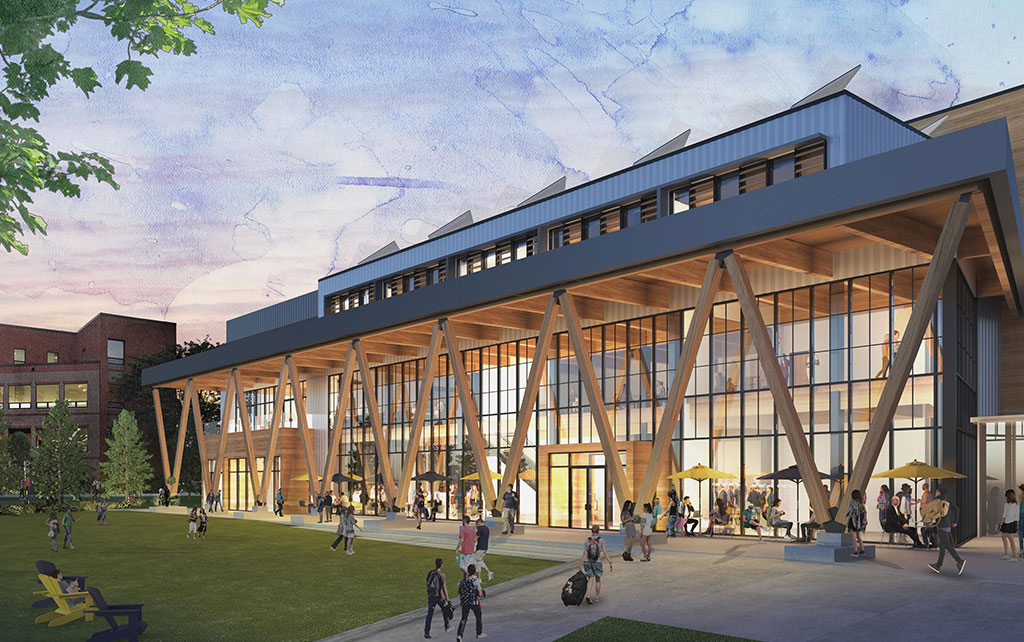 USM Portland Commons and Student Success Center PC Construction