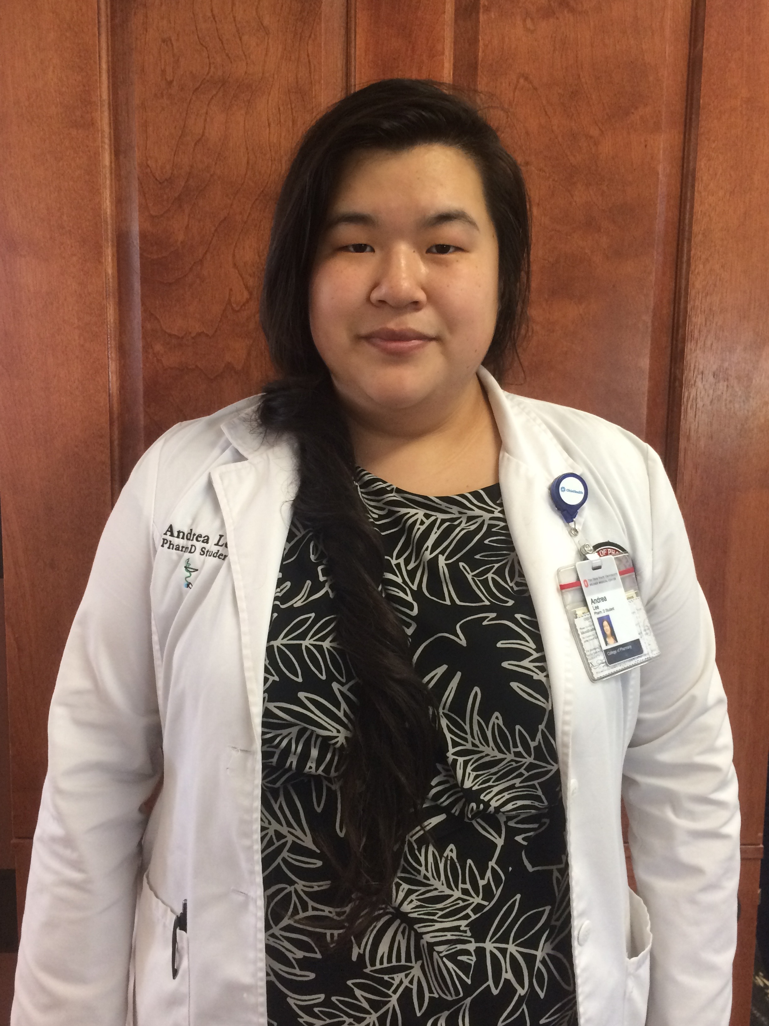 Meet Our Student Pharmacist for October, Andrea Lee.